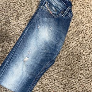 Diesel jeans / distressed / slim skinny THAVAR 28 X 30